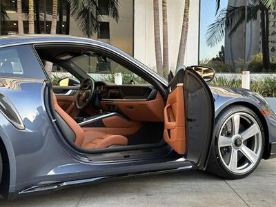 2026 Porsche 911 Turbo S Yachting Blue | Classic Cognac | Slicktop - Photo 67 - Tarzana, CA 91356