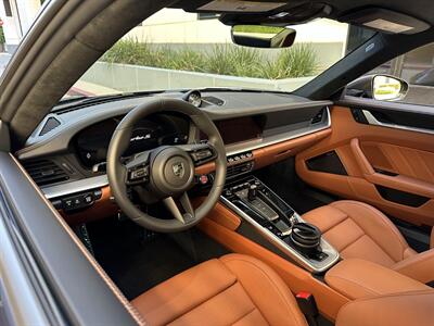 2026 Porsche 911 Turbo S Yachting Blue | Classic Cognac | Slicktop - Photo 44 - Tarzana, CA 91356