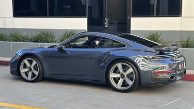 2026 Porsche 911 Turbo S Yachting Blue | Classic Cognac | Slicktop - Photo 36 - Tarzana, CA 91356