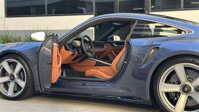 2026 Porsche 911 Turbo S Yachting Blue | Classic Cognac | Slicktop - Photo 38 - Tarzana, CA 91356