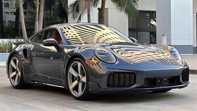 2026 Porsche 911 Turbo S Yachting Blue | Classic Cognac | Slicktop - Photo 10 - Tarzana, CA 91356