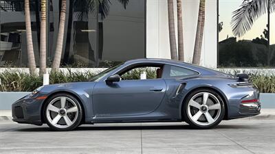2026 Porsche 911 Turbo S Yachting Blue | Classic Cognac | Slicktop - Photo 90 - Tarzana, CA 91356