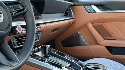 2026 Porsche 911 Turbo S T- Hybrid | Paint-to-Sample  Yachting Blue | Classic Cognac | Slicktop | True Delivery Miles - Photo 15 - Tarzana, CA 91356