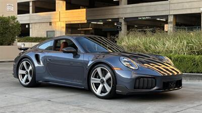2026 Porsche 911 Turbo S Yachting Blue | Classic Cognac | Slicktop - Photo 79 - Tarzana, CA 91356