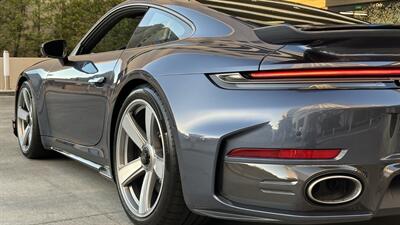 2026 Porsche 911 Turbo S Yachting Blue | Classic Cognac | Slicktop - Photo 76 - Tarzana, CA 91356