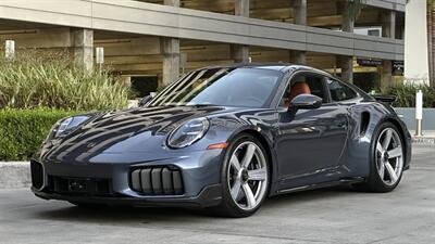 2026 Porsche 911 Turbo S Yachting Blue | Classic Cognac | Slicktop - Photo 32 - Tarzana, CA 91356