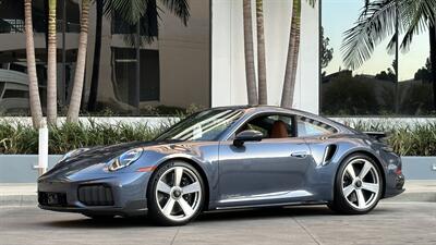 2026 Porsche 911 Turbo S Yachting Blue | Classic Cognac | Slicktop - Photo 88 - Tarzana, CA 91356