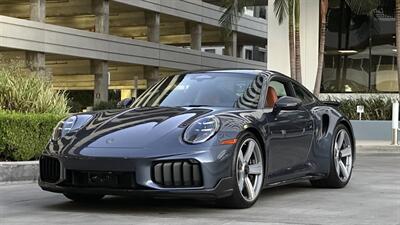 2026 Porsche 911 Turbo S Yachting Blue | Classic Cognac | Slicktop - Photo 34 - Tarzana, CA 91356