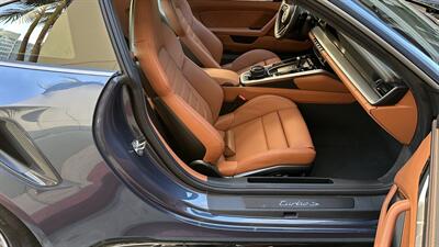 2026 Porsche 911 Turbo S Yachting Blue | Classic Cognac | Slicktop - Photo 48 - Tarzana, CA 91356