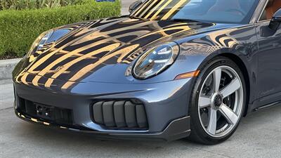 2026 Porsche 911 Turbo S Yachting Blue | Classic Cognac | Slicktop - Photo 72 - Tarzana, CA 91356