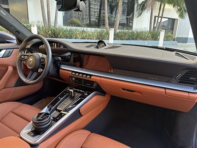 2026 Porsche 911 Turbo S Yachting Blue | Classic Cognac | Slicktop - Photo 27 - Tarzana, CA 91356