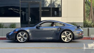 2026 Porsche 911 Turbo S Yachting Blue | Classic Cognac | Slicktop - Photo 50 - Tarzana, CA 91356