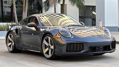 2026 Porsche 911 Turbo S Yachting Blue | Classic Cognac | Slicktop - Photo 9 - Tarzana, CA 91356