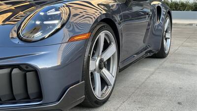 2026 Porsche 911 Turbo S Yachting Blue | Classic Cognac | Slicktop - Photo 75 - Tarzana, CA 91356