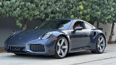 2026 Porsche 911 Turbo S Yachting Blue | Classic Cognac | Slicktop - Photo 62 - Tarzana, CA 91356