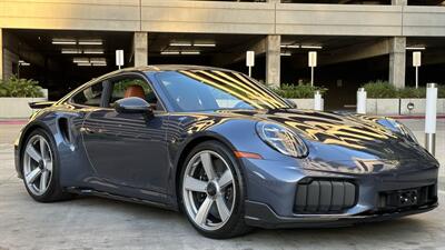 2026 Porsche 911 Turbo S Yachting Blue | Classic Cognac | Slicktop - Photo 3 - Tarzana, CA 91356