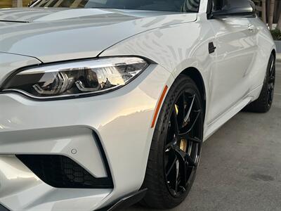 2020 BMW M2 CS 1 of 7 Hockenheim Silver and Black Wheels  DCT with Carbon Ceramic Brakes Partial PPF - Photo 86 - Tarzana, CA 91356