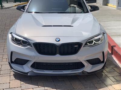 2020 BMW M2 CS 1 of 7 Hockenheim Silver and Black Wheels  DCT with Carbon Ceramic Brakes Partial PPF - Photo 64 - Tarzana, CA 91356