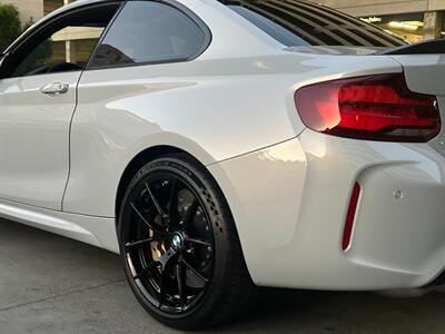 2020 BMW M2 CS 1 of 7 Hockenheim Silver and Black Wheels  DCT with Carbon Ceramic Brakes Partial PPF - Photo 87 - Tarzana, CA 91356