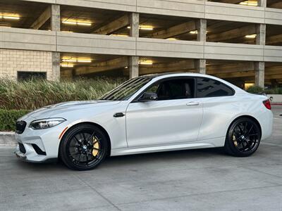 2020 BMW M2 CS 1 of 7 Hockenheim Silver and Black Wheels  DCT with Carbon Ceramic Brakes Partial PPF