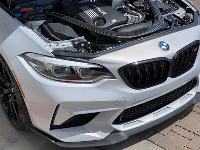 2020 BMW M2 CS 1 of 7 Hockenheim Silver and Black Wheels  DCT with Carbon Ceramic Brakes Partial PPF - Photo 33 - Tarzana, CA 91356