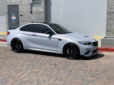 2020 BMW M2 CS 1 of 7 Hockenheim Silver and Black Wheels  DCT with Carbon Ceramic Brakes Partial PPF - Photo 40 - Tarzana, CA 91356