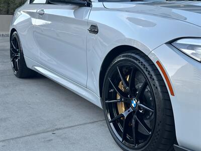 2020 BMW M2 CS 1 of 7 Hockenheim Silver and Black Wheels  DCT with Carbon Ceramic Brakes Partial PPF - Photo 108 - Tarzana, CA 91356