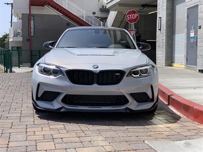 2020 BMW M2 CS 1 of 7 Hockenheim Silver and Black Wheels  DCT with Carbon Ceramic Brakes Partial PPF - Photo 39 - Tarzana, CA 91356