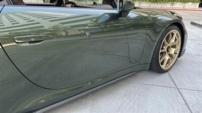 2021 Porsche 911 Turbo S Paint-to-Sample Oak Green with Club Leather in Truffle Brown, Front Axle Lift, Full PPF - Photo 57 - Tarzana, CA 91356