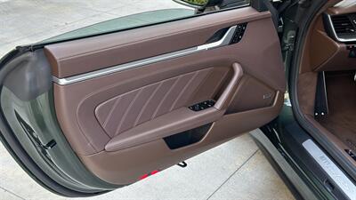 2021 Porsche 911 Turbo S Paint-to-Sample Oak Green with Club Leather in Truffle Brown, Front Axle Lift, Full PPF - Photo 7 - Tarzana, CA 91356