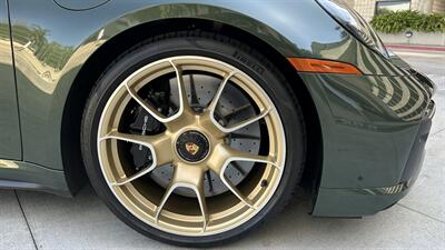 2021 Porsche 911 Turbo S Paint-to-Sample Oak Green with Club Leather in Truffle Brown, Front Axle Lift, Full PPF - Photo 83 - Tarzana, CA 91356
