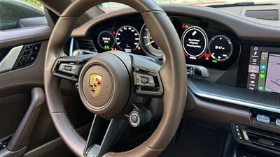 2021 Porsche 911 Turbo S Paint-to-Sample Oak Green with Club Leather in Truffle Brown, Front Axle Lift, Full PPF - Photo 74 - Tarzana, CA 91356