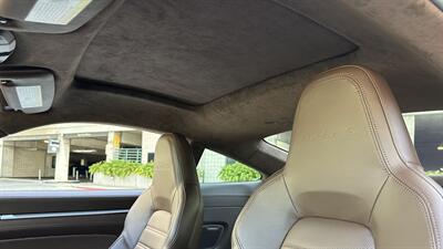 2021 Porsche 911 Turbo S Paint-to-Sample Oak Green with Club Leather in Truffle Brown, Front Axle Lift, Full PPF - Photo 44 - Tarzana, CA 91356