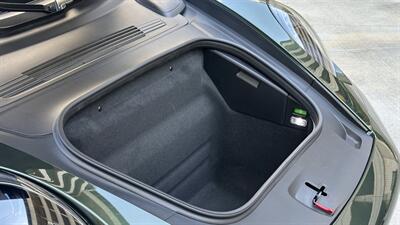 2021 Porsche 911 Turbo S Paint-to-Sample Oak Green with Club Leather in Truffle Brown, Front Axle Lift, Full PPF - Photo 53 - Tarzana, CA 91356