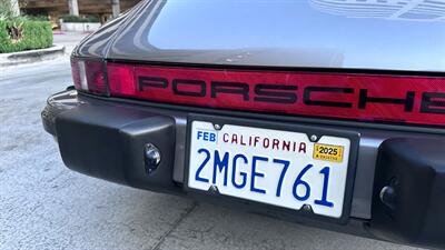 1986 Porsche 911 Carrera  in Meteor Gray Metallic and Black All-Leather Interior California Car - Photo 139 - Tarzana, CA 91356