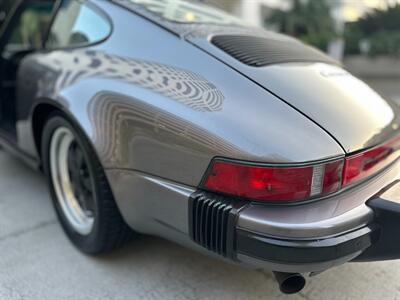 1986 Porsche 911 Carrera  in Meteor Gray Metallic and Black All-Leather Interior California Car - Photo 61 - Tarzana, CA 91356