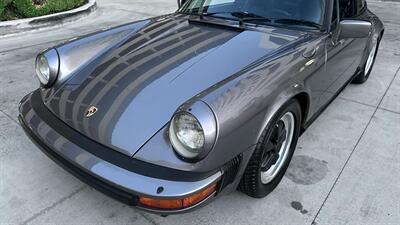 1986 Porsche 911 Carrera  in Meteor Gray Metallic and Black All-Leather Interior California Car - Photo 15 - Tarzana, CA 91356