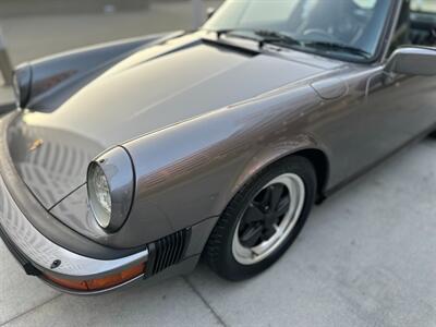 1986 Porsche 911 Carrera  in Meteor Gray Metallic and Black All-Leather Interior California Car - Photo 51 - Tarzana, CA 91356