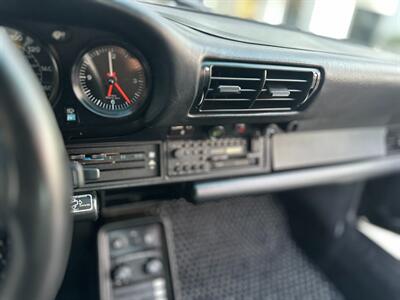 1986 Porsche 911 Carrera  in Meteor Gray Metallic and Black All-Leather Interior California Car - Photo 66 - Tarzana, CA 91356