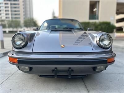 1986 Porsche 911 Carrera  in Meteor Gray Metallic and Black All-Leather Interior California Car - Photo 44 - Tarzana, CA 91356