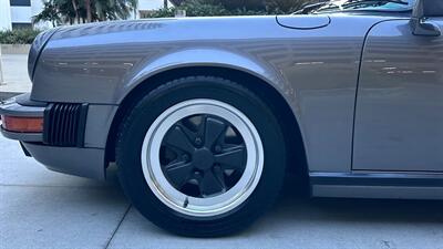 1986 Porsche 911 Carrera  in Meteor Gray Metallic and Black All-Leather Interior California Car - Photo 101 - Tarzana, CA 91356