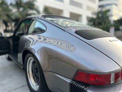 1986 Porsche 911 Carrera  in Meteor Gray Metallic and Black All-Leather Interior California Car - Photo 62 - Tarzana, CA 91356