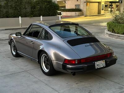 1986 Porsche 911 Carrera  in Meteor Gray Metallic and Black All-Leather Interior California Car - Photo 38 - Tarzana, CA 91356