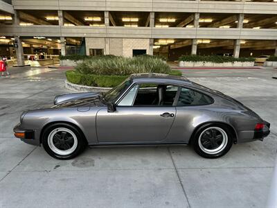 1986 Porsche 911 Carrera  in Meteor Gray Metallic and Black All-Leather Interior California Car - Photo 4 - Tarzana, CA 91356