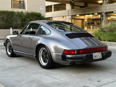 1986 Porsche 911 Carrera  in Meteor Gray Metallic and Black All-Leather Interior California Car - Photo 6 - Tarzana, CA 91356