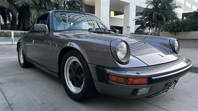 1986 Porsche 911 Carrera  in Meteor Gray Metallic and Black All-Leather Interior California Car - Photo 17 - Tarzana, CA 91356