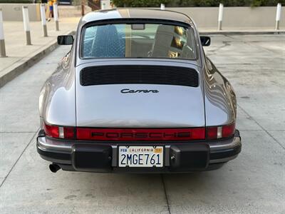 1986 Porsche 911 Carrera  in Meteor Gray Metallic and Black All-Leather Interior California Car - Photo 7 - Tarzana, CA 91356