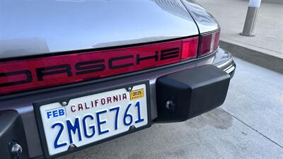 1986 Porsche 911 Carrera  in Meteor Gray Metallic and Black All-Leather Interior California Car - Photo 140 - Tarzana, CA 91356