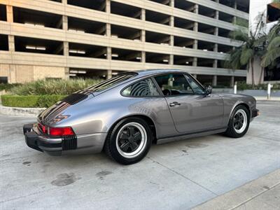 1986 Porsche 911 Carrera  in Meteor Gray Metallic and Black All-Leather Interior California Car - Photo 39 - Tarzana, CA 91356