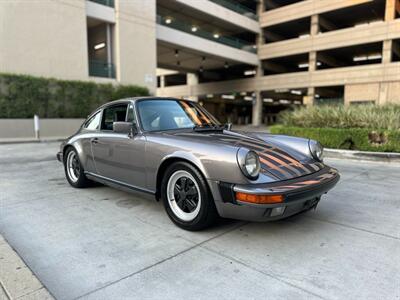 1986 Porsche 911 Carrera  in Meteor Gray Metallic and Black All-Leather Interior California Car - Photo 40 - Tarzana, CA 91356